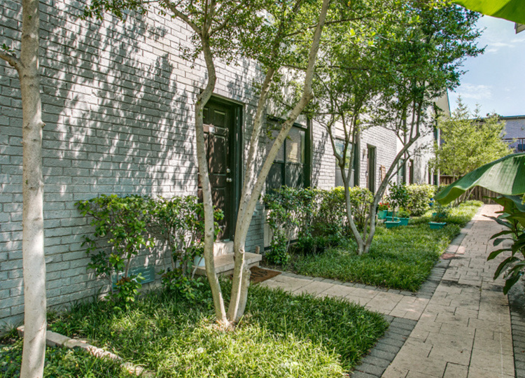 Condo front entrance